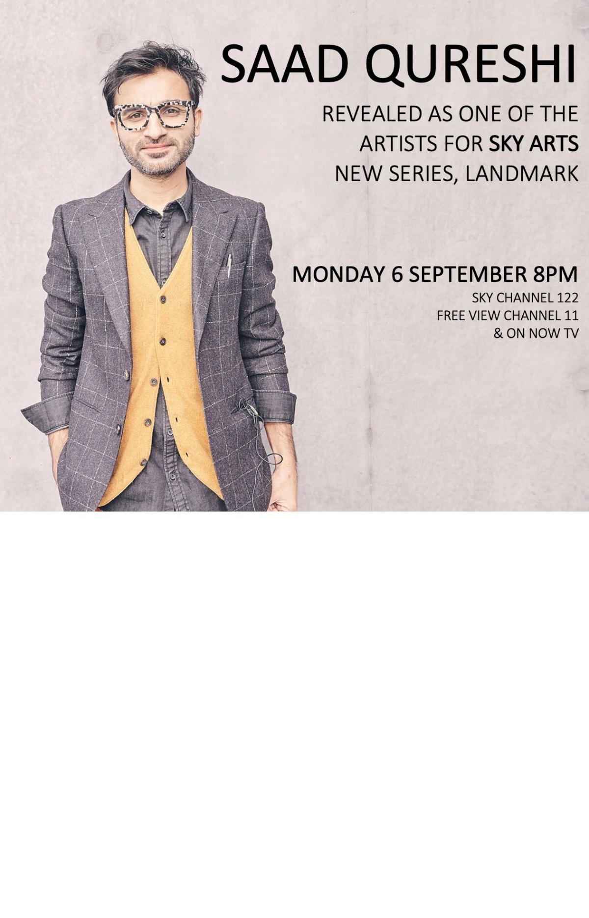 Saad Qureshi on Sky Arts